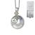 Bola de grossesse argent lisse avec chaîne - EVA (Pieds) - plaquée argent véritable - coffret cadeau femme enceinte GRIS 1 - vertbaudet enfant 