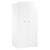 Armoire bébé Basic - Blanche - Boutons boule blanc - 2 portes - Babyprice BLANC 1 - vertbaudet enfant 