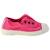 Tennis Eco-Responsable Enfant Natural World Ingles - Fuchsia enz - A élastique - Textile ROSE 2 - vertbaudet enfant 