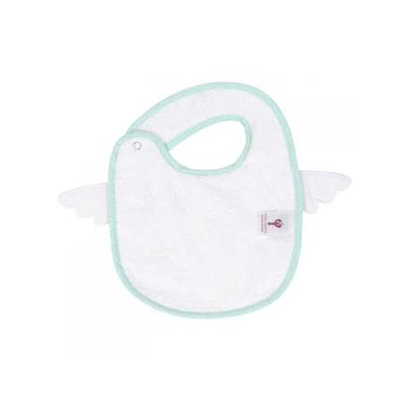 Bavoir bébé coton bio Superhéros BLEU 3 - vertbaudet enfant 