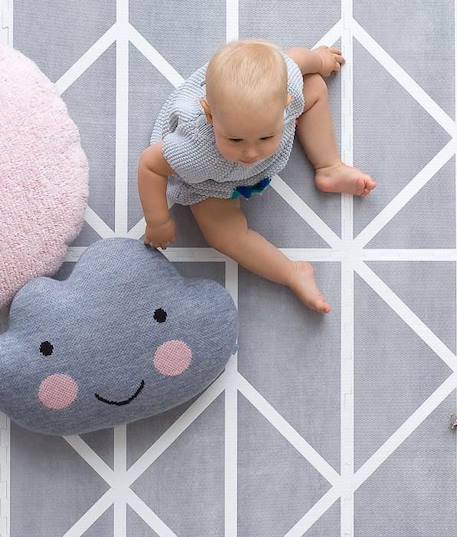 Tapis de Jeu Prettier Puzzle Toddlekind Gris - Taille 120x180cm - Mousse Eco-Responsable EVA GRIS 3 - vertbaudet enfant 