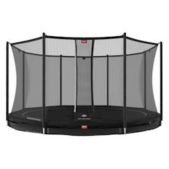 Jouet-Trampoline - BERG - Favorit InGround 380 cm - Noir - Sécurité - Confort de saut