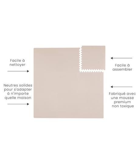 Tapis de Jeu Puzzle Premium Rose | Ensemble Standard de 9 Pièces en Mousse EVA - Taille 131x131 cm ROSE 6 - vertbaudet enfant 