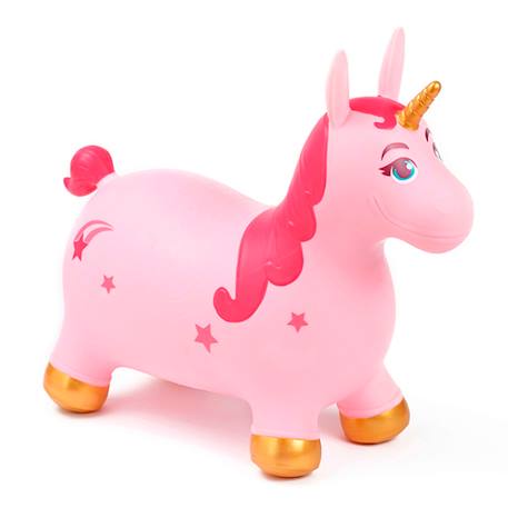 Mon animal sauteur LUDI chien bleu+licorne rose 3 - vertbaudet enfant 