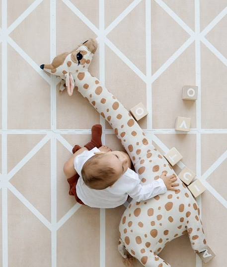 Tapis de Jeu Prettier Puzzle Toddlekind Beige - Taille 120x180cm - Mousse Eco-Responsable EVA BEIGE 3 - vertbaudet enfant 