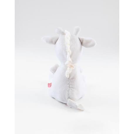 Peluche small Gigi en Veloudoux® greige/ocre - blanc BLANC 4 - vertbaudet enfant 