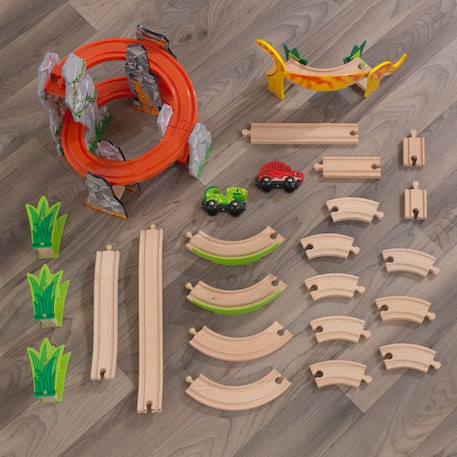 KidKraft - Adventure Tracks™ : Évasion volcanique du monde des dinosaures MULTICOLORE 2 - vertbaudet enfant 