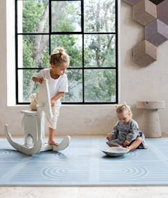 -Tapis de Jeu Prettier Puzzle Toddlekind Bleu - Taille 120x180cm - Mousse Eco-Responsable EVA