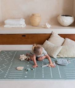 Jouet-Tapis de Jeu Prettier Puzzle Toddlekind Vert - Taille 120x180cm - Mousse Eco-Responsable EVA