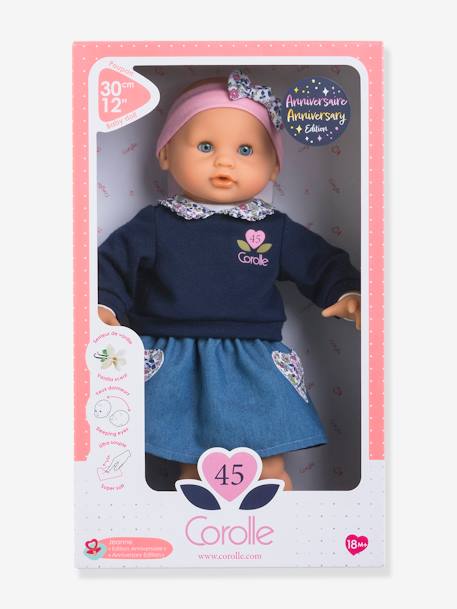 Poupon Bébé câlin Jeanne édition anniversaire - COROLLE bleu 4 - vertbaudet enfant 