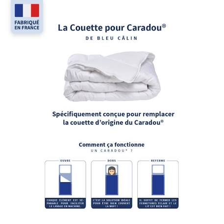 BLEU CALIN Couette enfant Spéciale pour Parure Caradou® - Chaleur Temperée - 90x190cm BLANC 2 - vertbaudet enfant 