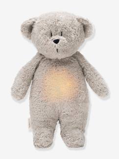 Linge de maison et décoration-Décoration-Luminaire-Peluche MOONIE Ourson nature bio* avec sons & lumières