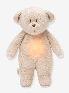 Linge de maison et décoration-Décoration-Luminaire-Peluche MOONIE Ourson nature bio* avec sons & lumières