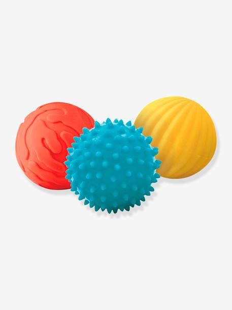 3 balles sensorielles LUDI multicolore 1 - vertbaudet enfant 