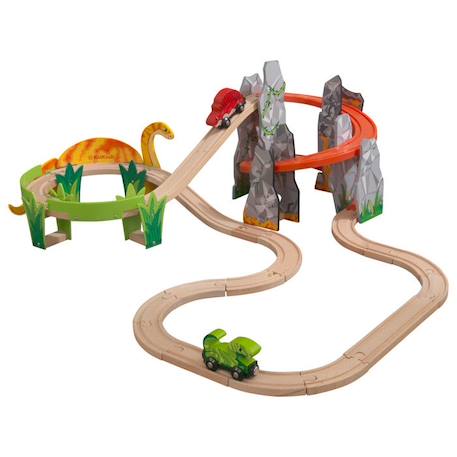 KidKraft - Adventure Tracks™ : Évasion volcanique du monde des dinosaures MULTICOLORE 1 - vertbaudet enfant 