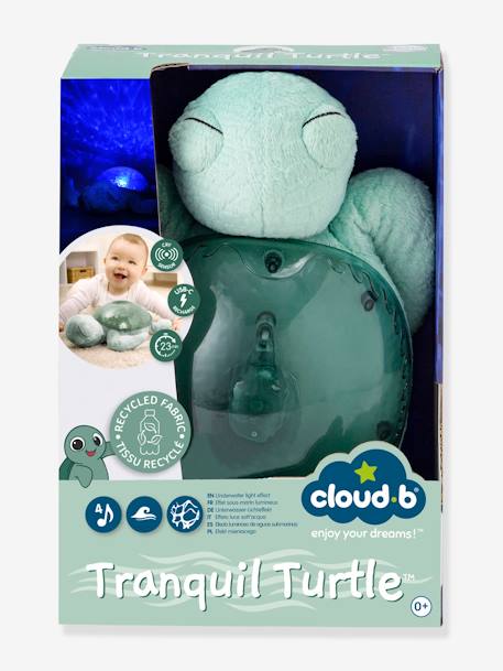 Veilleuse rechargeable CLOUD B Tranquil Turtle Aqua+Green+Océan+Rose 17 - vertbaudet enfant 