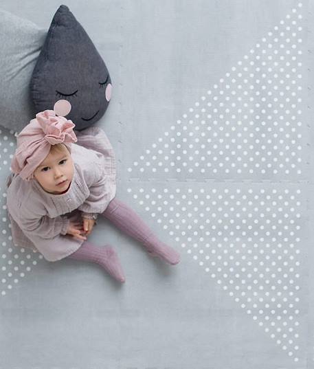 Tapis de Jeu Prettier Puzzle Toddlekind Gris - Taille 120x180cm - Mousse Eco-Responsable EVA GRIS 2 - vertbaudet enfant 