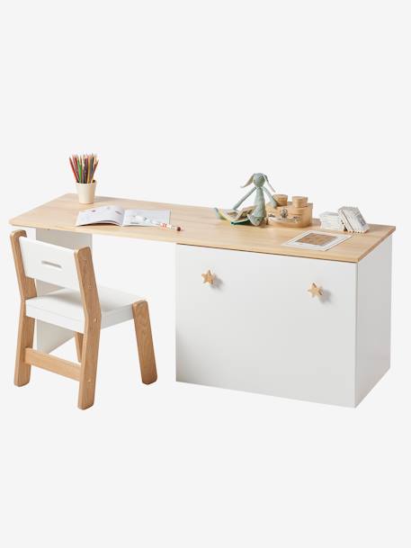 Bureau maternelle LIGNE GRANDE OURSE blanc 2 - vertbaudet enfant 