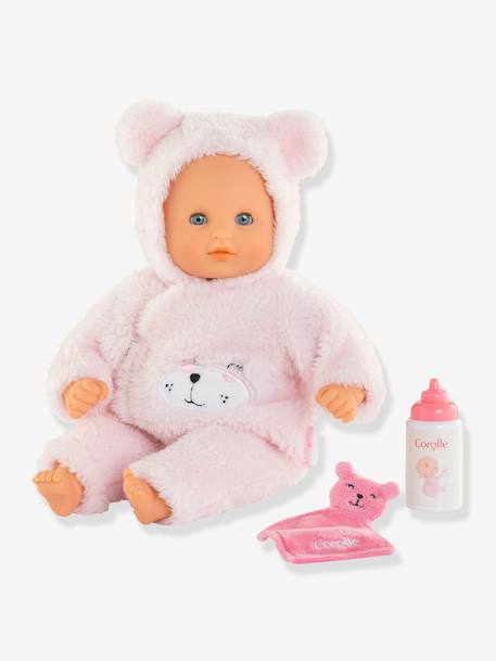 Poupon bébé câlin ourson d'amour - COROLLE rose 3 - vertbaudet enfant 