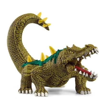 Figurine Monstre des Marais - Jouet Crocodile Ultra-réaliste et Durable aux Écailles Vertes et Dents Féroces Cadeau pour garçons VERT 1 - vertbaudet enfant 