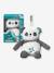 Peluche aide au sommeil lumineuse et sonore Deluxe TOMMEE TIPPEE Pippo le panda Gris et blanc 2 - vertbaudet enfant 