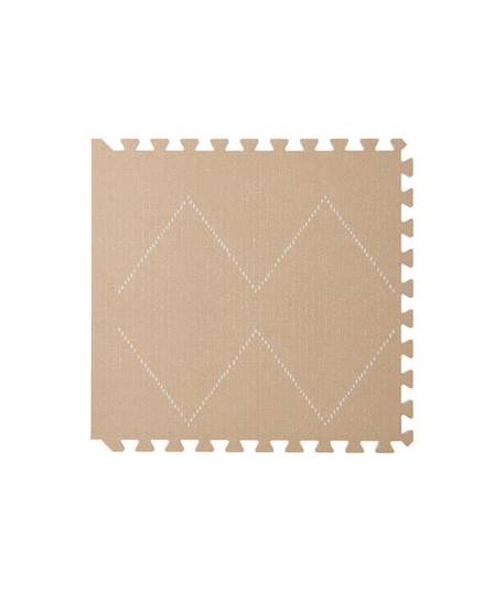 Tapis de Jeu Prettier Puzzle Toddlekind Beige - Taille 120x180cm - Mousse Eco-Responsable EVA BEIGE 2 - vertbaudet enfant 