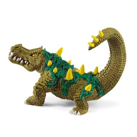 Figurine Monstre des Marais - Jouet Crocodile Ultra-réaliste et Durable aux Écailles Vertes et Dents Féroces Cadeau pour garçons VERT 2 - vertbaudet enfant 