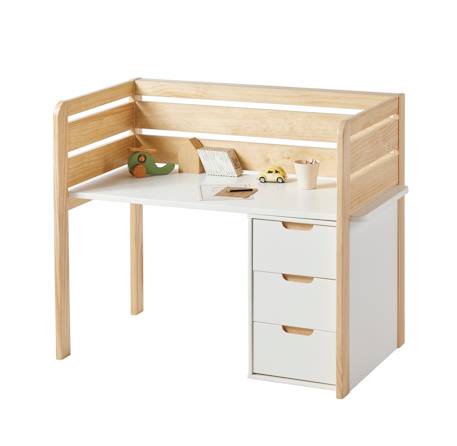 Bureau évolutif maternelle et primaire blanc 6 - vertbaudet enfant 