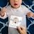 3 lots de cartes bébé signe - happy - L'Atelier Gigogne - apprendre à signer avec bébé BLANC 4 - vertbaudet enfant 
