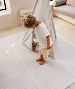 Jouet-Premier âge-Tapis de Jeu Prettier Puzzle Toddlekind Beige - Taille 120x180cm - Mousse Eco-Responsable EVA