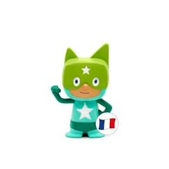Jouet-Jeux éducatifs-Jeux scientifiques-tonies® - Figurine Tonie Créatif - Super-Héros - Turquoise - Figurine Audio pour Toniebox