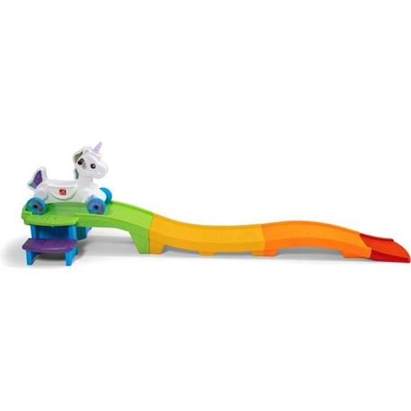 Montagnes Russes Licorne Step2 - Roller Coaster Enfant avec voiture-licorne, sons et lumières MULTICOLORE 1 - vertbaudet enfant 