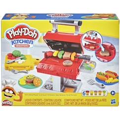 Jouet-PLAY-DOH - Kitchen Creations - Le Roi du Grill - Pâte à Modeler pour Enfants dès 3 Ans