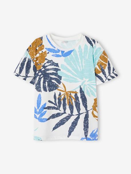 Ensemble tee-shirt + short en gaze garçon bleu nuit 2 - vertbaudet enfant 