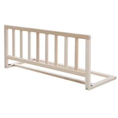 Puériculture-Barrières, sécurité domestique-ROBA Barrière de Lit 90 cm - Protection Anti-Chute Sûre pour Bébés et Enfants - de 18 Mois à 5 Ans - Montage Facile - Bois Naturel