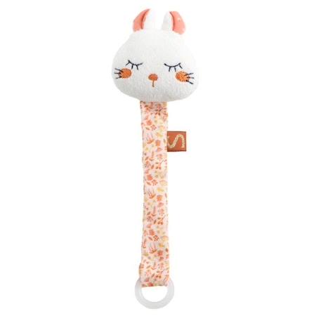 Attache tétine lapin BLANC 1 - vertbaudet enfant 