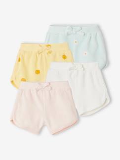 Bébé-Body-Lot de 4 shorts en éponge naissance