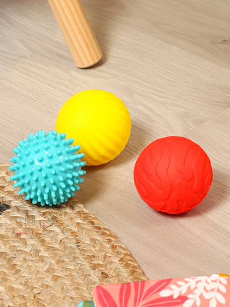 3 balles sensorielles LUDI multicolore 7 - vertbaudet enfant 