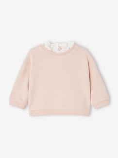 -Sweat col en broderie anglaise bébé