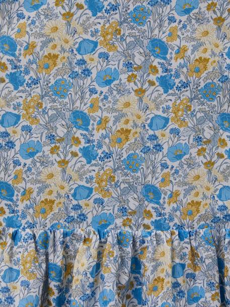 Robe en tissu Liberty fille CYRILLUS bleu 3 - vertbaudet enfant 