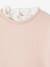 Sweat col en broderie anglaise bébé rose poudré 3 - vertbaudet enfant 