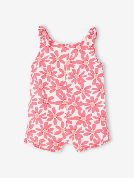 Combinaison imprimée bébé bleu imprimé+rose+vieux rose 7 - vertbaudet enfant 