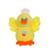 Gipsy Toys - Peluche Poussin JAUNE 1 - vertbaudet enfant 