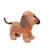 Gipsy Toys - Peluche Chiot - Marron MARRON 2 - vertbaudet enfant 