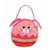 Gipsy Toys - Sac rose en peluche ROSE 1 - vertbaudet enfant 