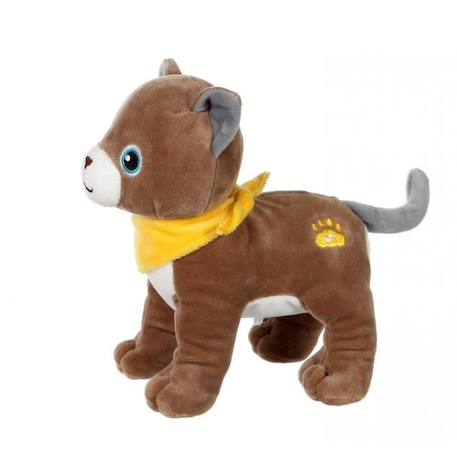 Gipsy Toys - Peluche Chaton - Marron MARRON 2 - vertbaudet enfant 