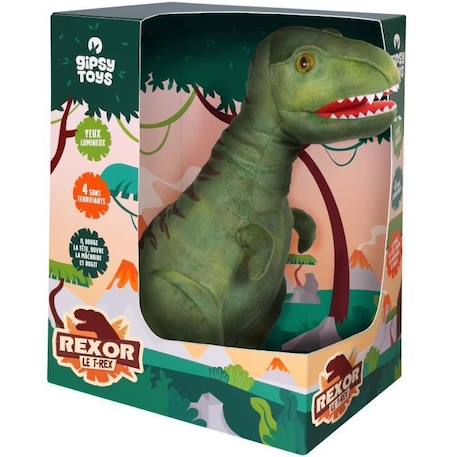 Gipsy Toys - Rexor T-Rex à fonction - 38 cm - Vert VERT 2 - vertbaudet enfant 