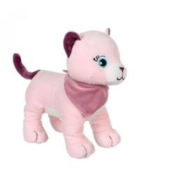 Jouet-Gipsy Toys - Peluche Chaton - Rose