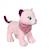 Gipsy Toys - Peluche Chaton - Rose ROSE 1 - vertbaudet enfant 