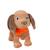 Gipsy Toys - Peluche Chiot - Marron MARRON 3 - vertbaudet enfant 